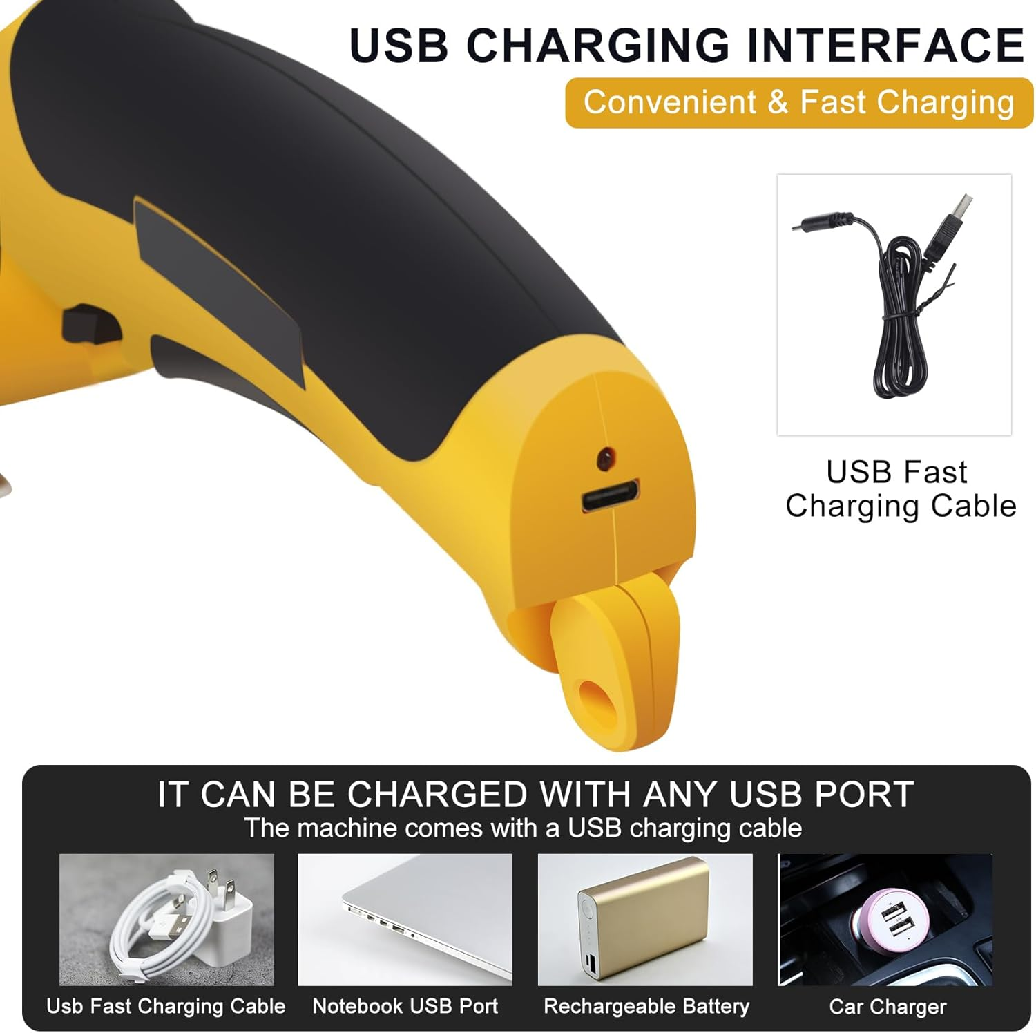 Cordless Electric Scissors, Cardboard Cutter, 4V Electric Cardboard Cutter, Cordless Fabric Scissors, Electric Box Cutter with Blade, Electric Scissors for Cardboard, Box, Leather - Replacement Blade image number 7