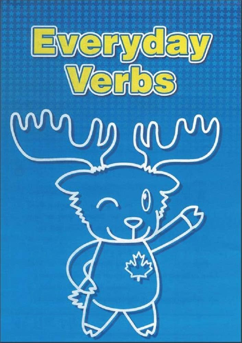 Everyday Verbs Workbook Level 1 English Teaching Material image number 3