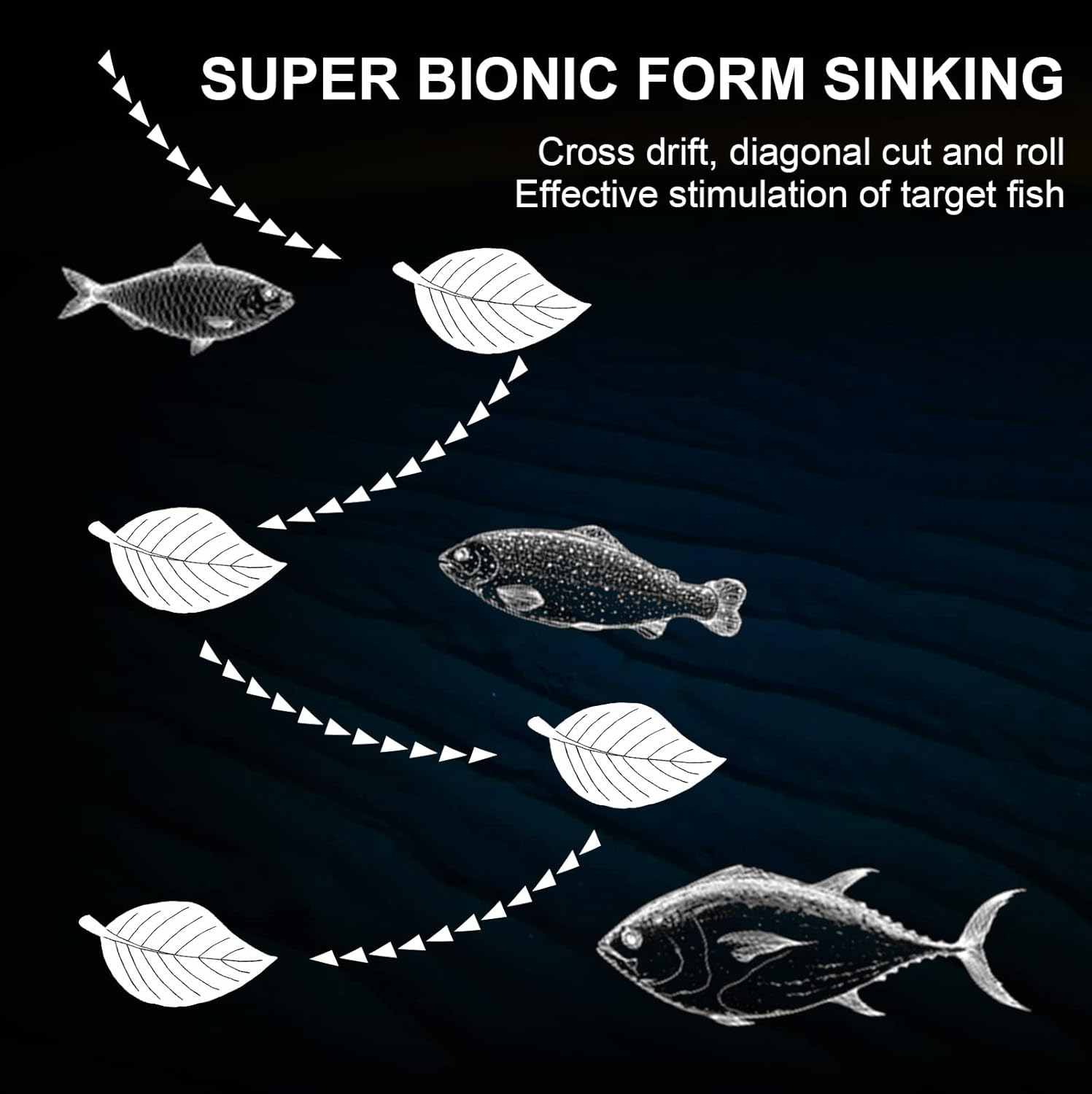 TRUSCEND Valuable Fishing Jigs of Captain'S Favorite, Shiny Saltwater Spoons Perfect for Jigging, Slow Pitch Jig Catch More Fish, Durable and Well-Made Bass Salmon Tuna Fishing Lures with Sharp Hook - A-1.8"-0.35Oz image number 3