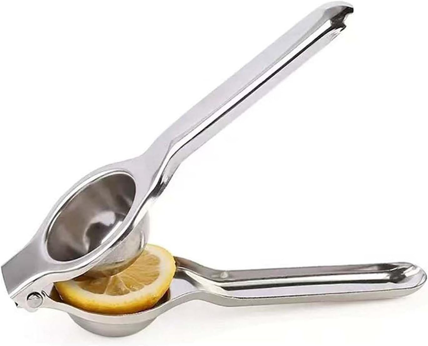 Loimon Lemon Squeezer Juicer, Stainless Steel Manual Juicer, Sturdy and Durable Kitchen Tool,Citrus Fruit Juicer for Lime Orange image number 2