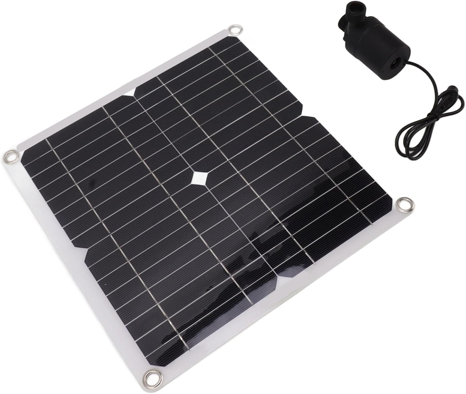 50W Solar Panel Water Fountain Pump with Battery Box Timing Controller, High Reliability Solar Powered 22W DC12V image number 6