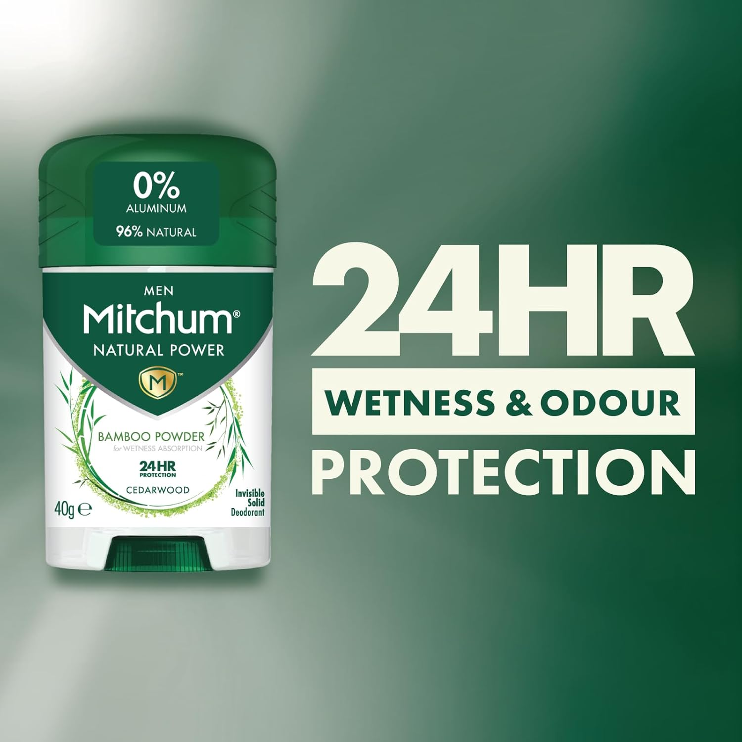 Mitchum Natural Power Cedarwod Antiperspirant Deodorant 40 G image number 2