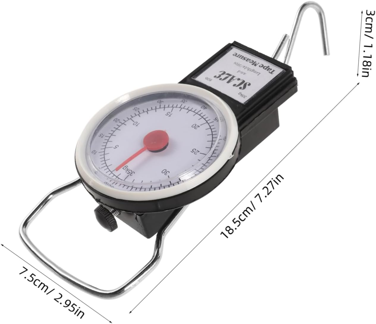 ROMISBABA Portable Luggage Scale Capacity Handheld Weight Scale for Luggage and Outdoor Use Compact Design for Accessory image number 3