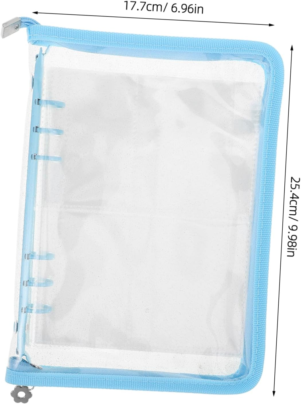 VICASKY Jewelry Storage Book Travel Earring Organizer Case Zipper Pouches Binder Album for Necklaces Bracelets Earrings image number 4