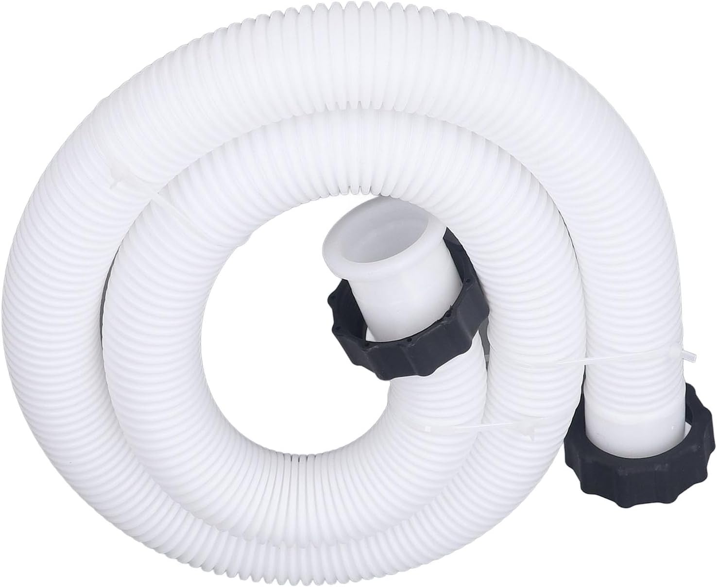 Pomya Sleeing Pool Pump Hose with a Tight Seal for Swimming Pools of White Light Physical Education (1.5M) image number 5