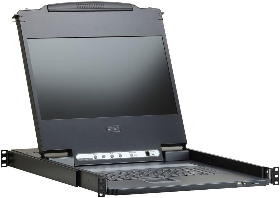 Aten Single Rail 17.3 Inch Full HD LCD Console (USB, HDMI/DVI/VGA) image number 1