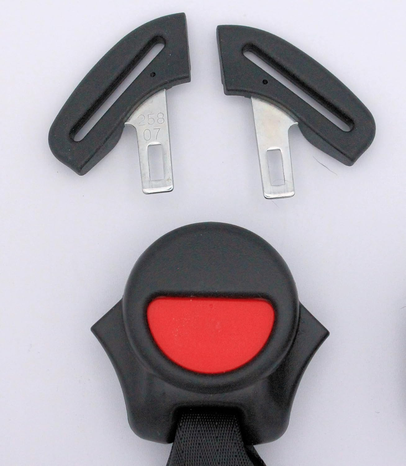 Buckle Boss&reg; Transit for Evenflow Convertible Seats (SEAT Belt Guard ONLY) | Front Facing Seat Belt Button Covers for Evenflow Convertible Seats | Preventing Passengers from Unbuckling. image number 1