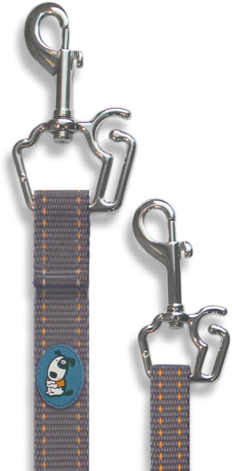 Thunderleash No-Pull Dog Leash (Small (12 to 25 Lbs), Grey) image number 4