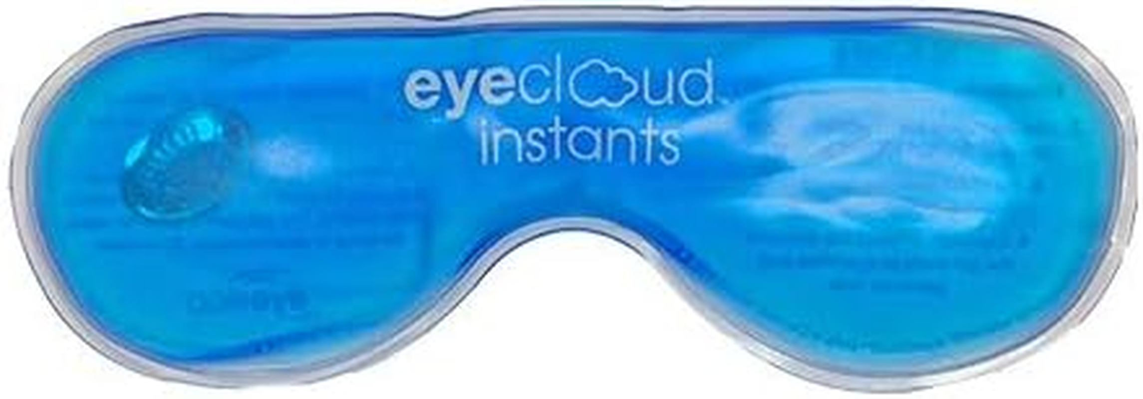 Eye Eco Eyecloud&trade; Home Kit - Natural Eye Compress Kit - Comfortable Cooling & Heating Eye Mask - Moisture Lock Technology for Soothing Comfort - Adjustable Straps (Blue) image number 1
