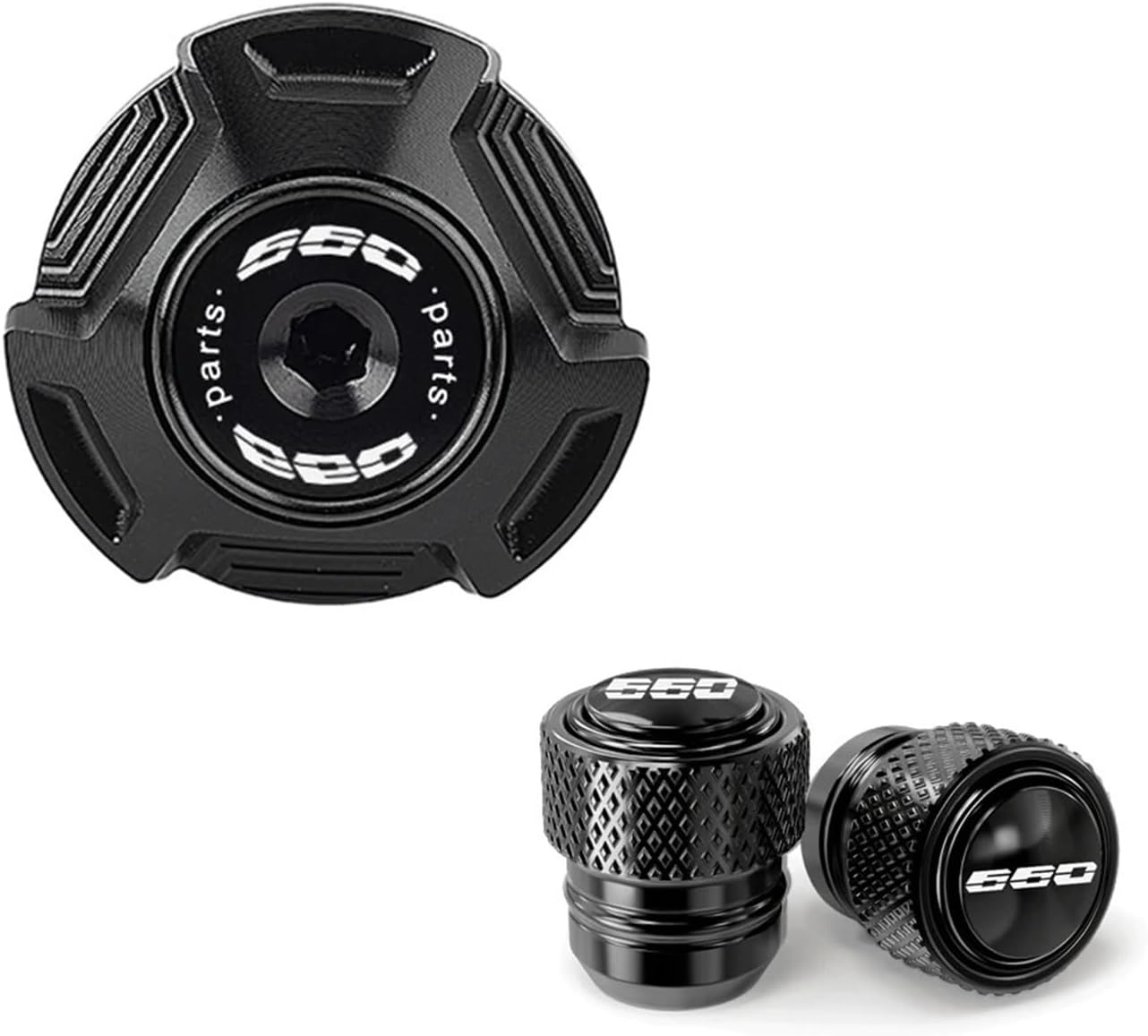 660 2024-2025 Trident Tiger Sport Speed Triple R/S Motorcycle Accessories Engine Oil Filler Cap(A Set Blue) image number 3