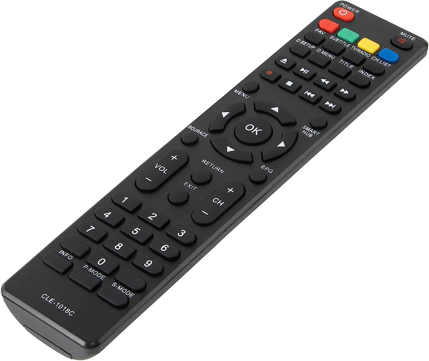 New CLE-1018C CLE-1018B Replacement Remote Control, Fit for Hitachi TV Remote Control CLE-1013 CLE-1016 CLE-1018A CLE-1018B CLE-1018C CLE-1020 CLE-1022 image number 5