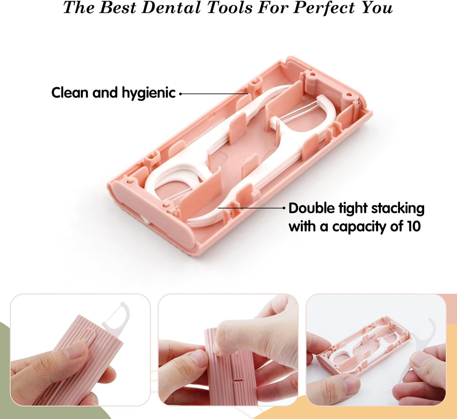 LIAMOSS Eental Floss,Toothpick Stick,Floss Pick image number 4