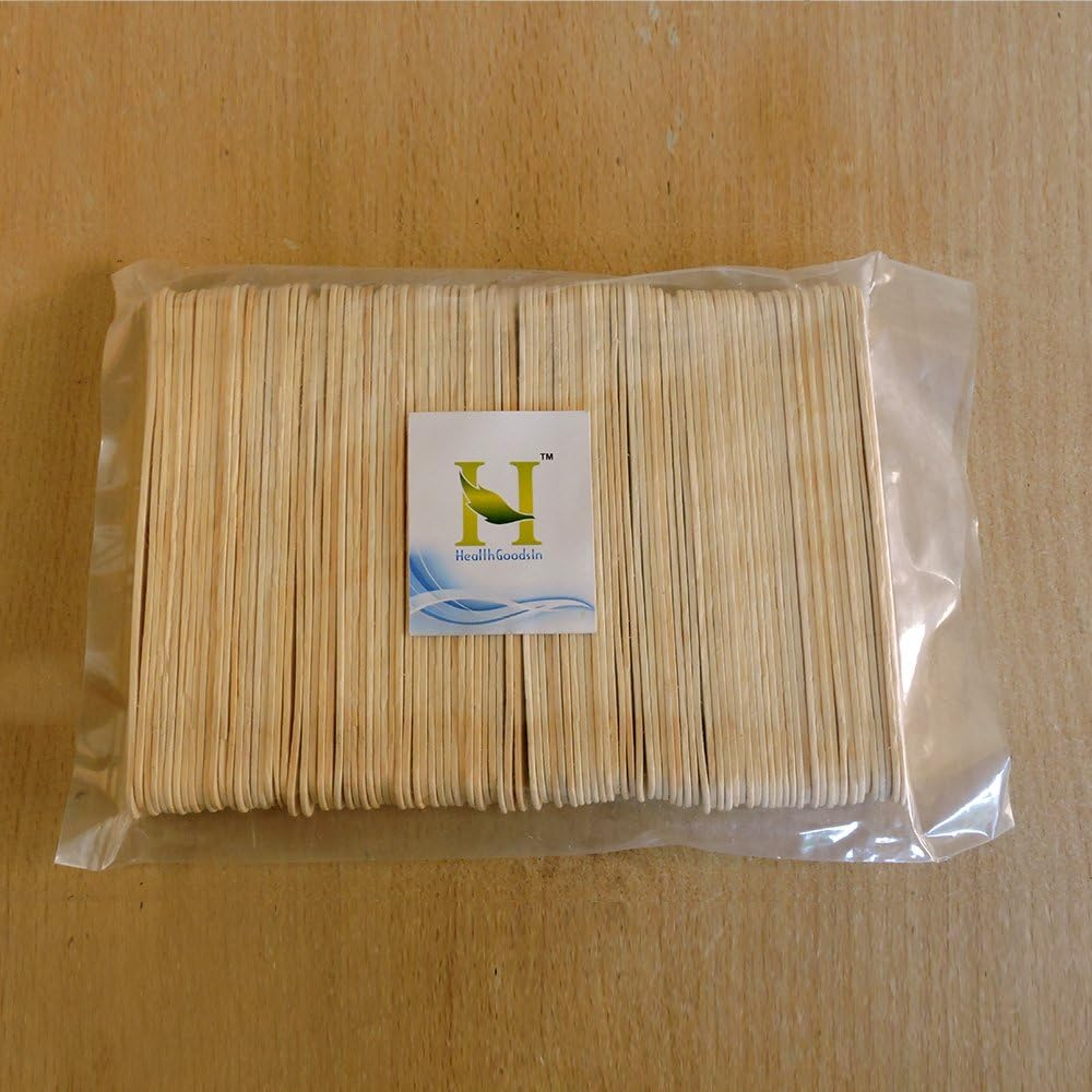 Healthgoodsau - Non-Sterile, Wooden Tongue Depressor for Adults (5.9 Inches) | Wooden Tongue Blade, Non-Sterile (Pack of 90) image number 6