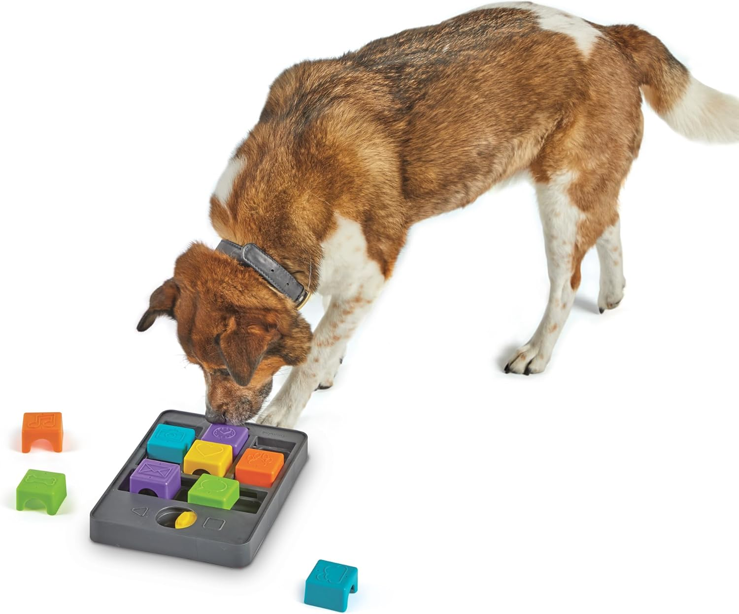 Brightkins Pup Phone Treat Puzzle for Dogs, Interactive Dog Toys for Boredom, Stimulation Brain Game, Slow Feeder Dog Bowl, Dog Presents, Birthday Dog Toy image number 3