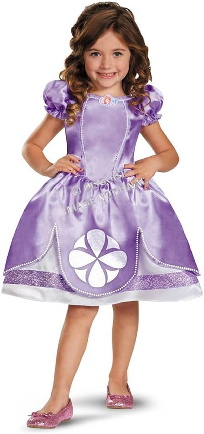 Disney Sofia the First Sofia Classic Girls Costume, Medium/7-8