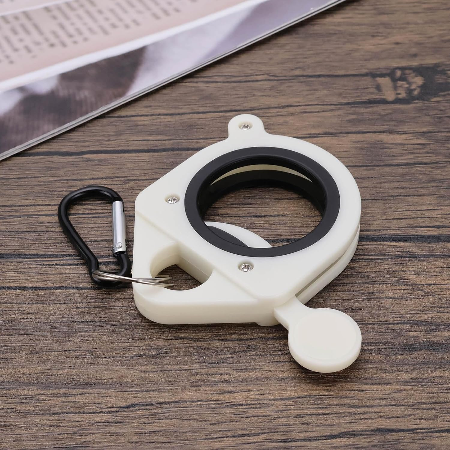 Emagtech 2Pcs Zipper Zip Tie Luminous Organizer Bracket Plastics Cable Tie Bracket 9X8.5Cm Suitable for Organizing and Tracking Wires and Cables image number 5