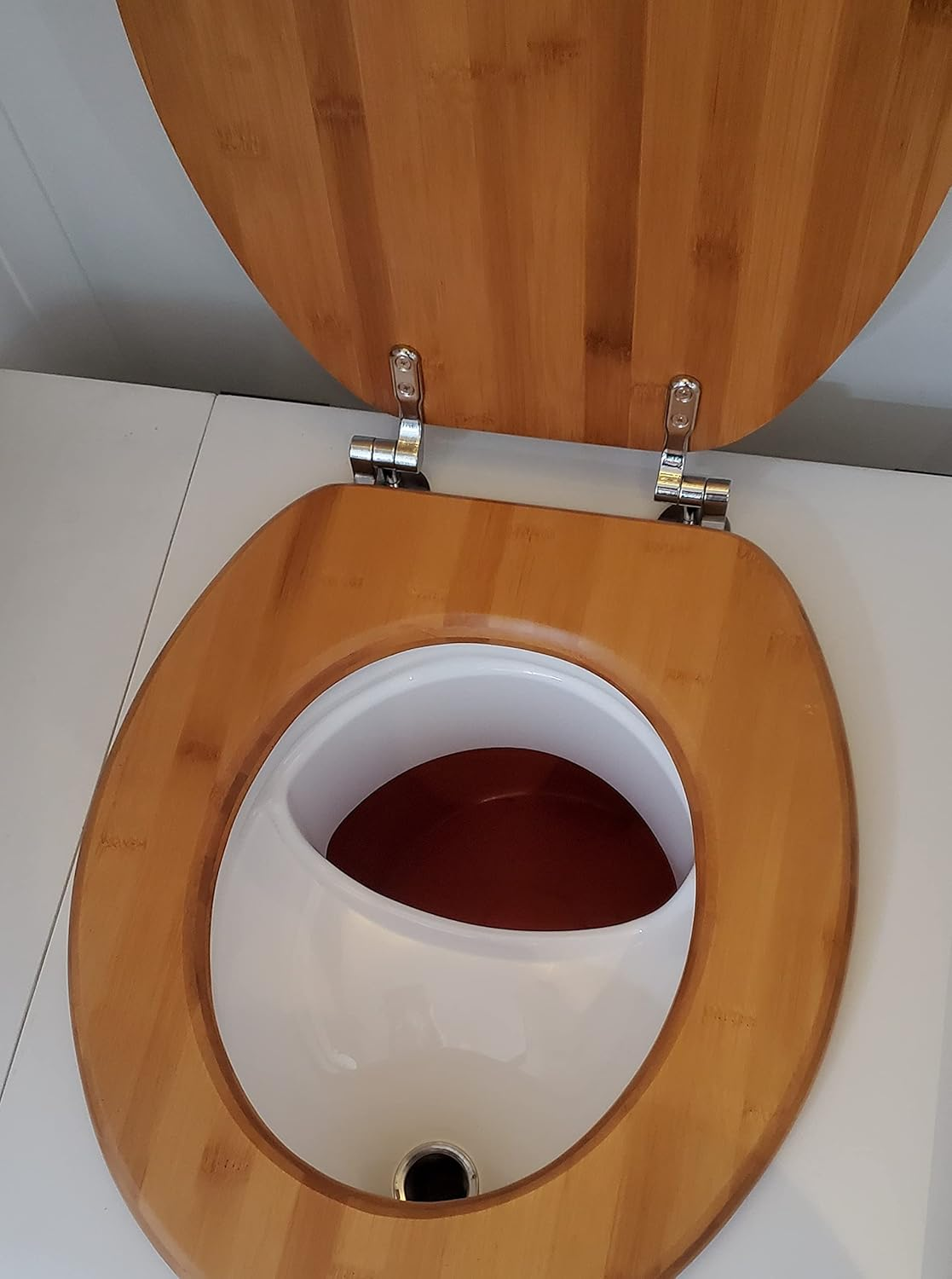 Free Range Designs Urine Separator | Complete Urine Diverter for Compost Toilets | White | Made in UK image number 4