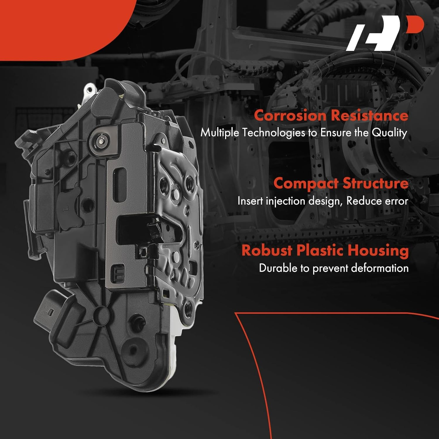 A-Premium Door Latch Lock Actuator Compatible with Audi, Volkswagen and Seat Vehicles - A1 2011-2014, CC 2009-2015, for Tiguan 2009-2014, Amarok 2011-2012, Ibiza 2009-2012 - Front Left Driver Side image number 6