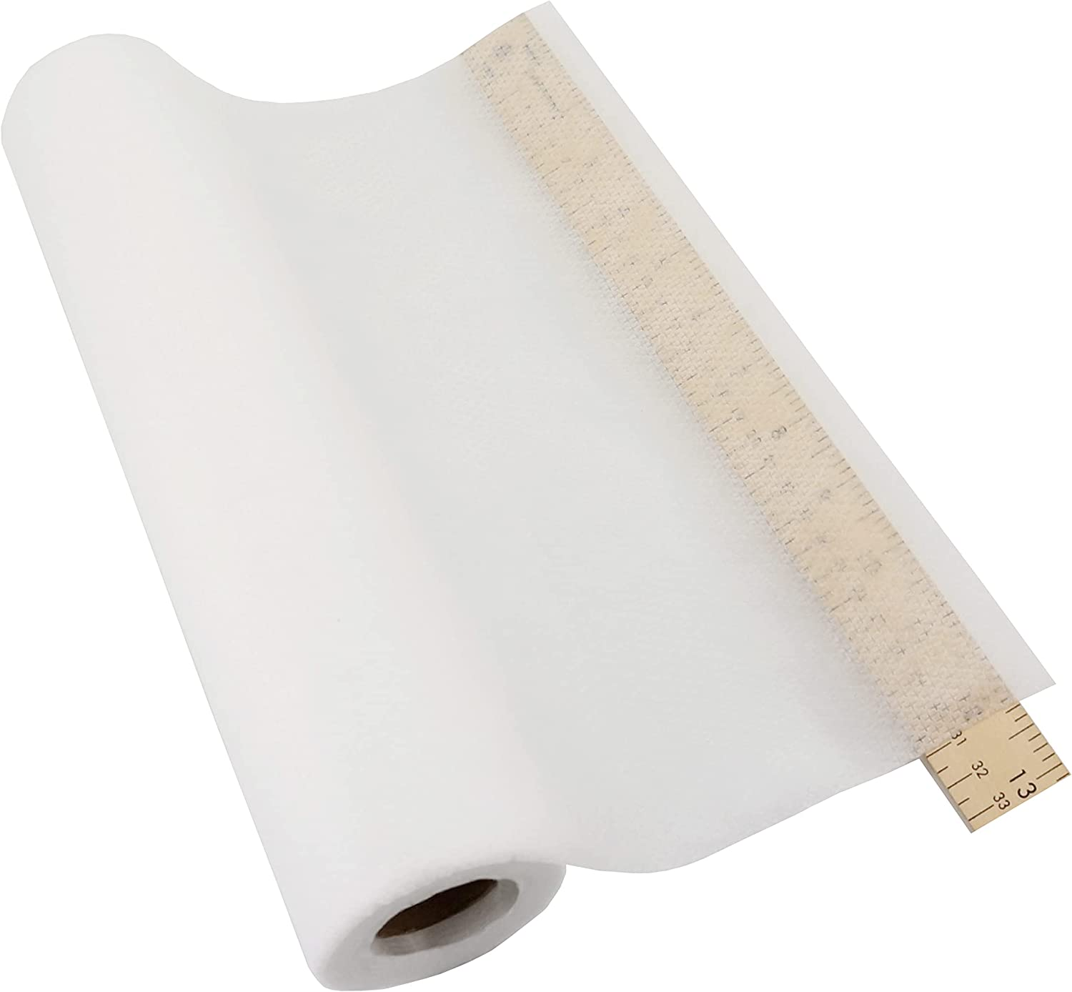 New Brothread No Show Mesh Machine Embroidery Stabilizer Backing 12" X 10 Yd Roll - Light Weight 1.8 Oz - Cut into Variable Sizes for Machine Embroidery and Hand Sewing image number 1