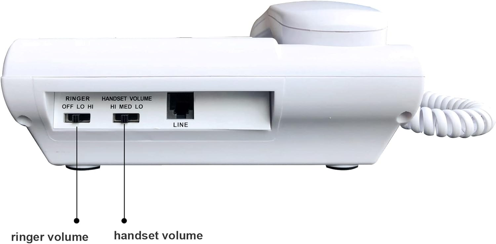 Telpal Big Button Corded Telephone with Speaker for Seniors Elderly, Amplified One Button Touch Picture Landline Phone for Old People, SOS Desk Telephones with Easy to Read Digit Numbers image number 2