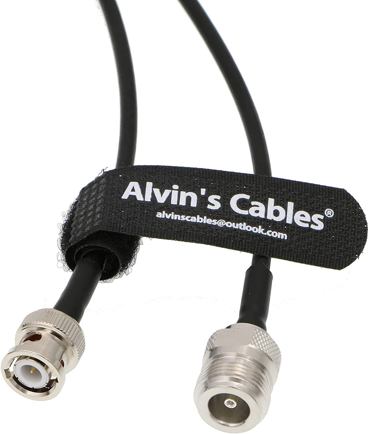Alvin'S Cables N Type Female to BNC Male Semi-Flexible 50 Ohm Low Loss Cable 1M image number 1
