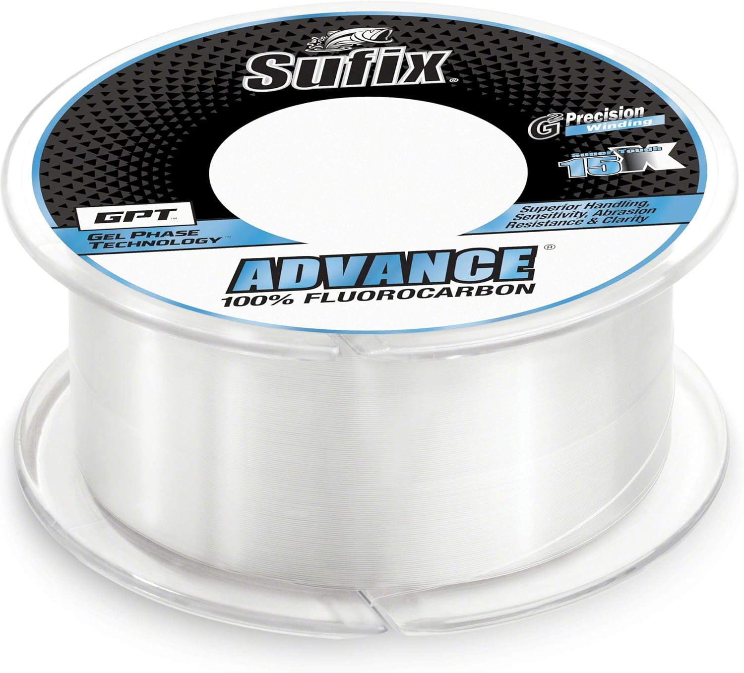 Sufix Advance Fluorocarbon Filler Spool 200 Yards image number 1