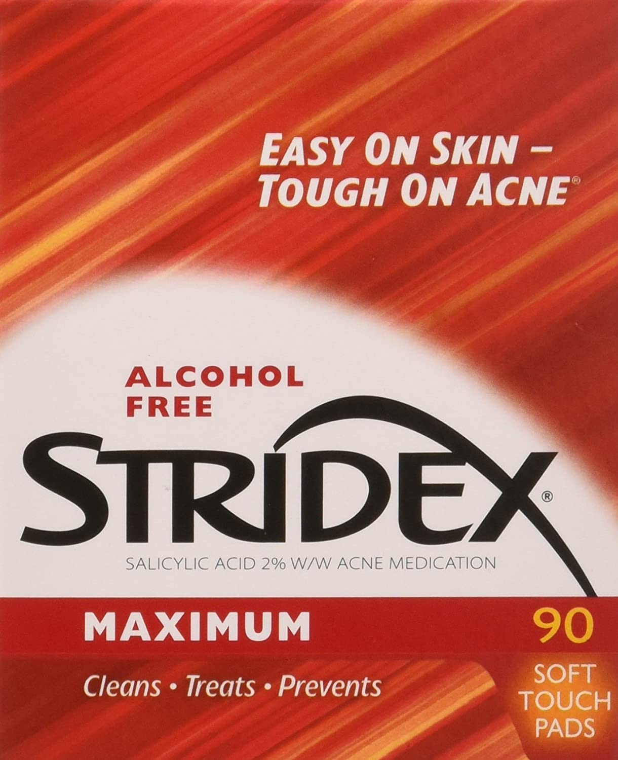 Stridex, Single-Step Acne Control, Maximum, Alcohol Free, 90 Soft Touch Pads - New Version image number 4