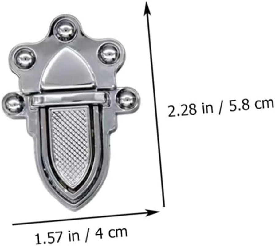 COHEALI 8Pcs Tongue Press Locks Clasp Closure Locks for DIY Handbags Replacement Accessories image number 2