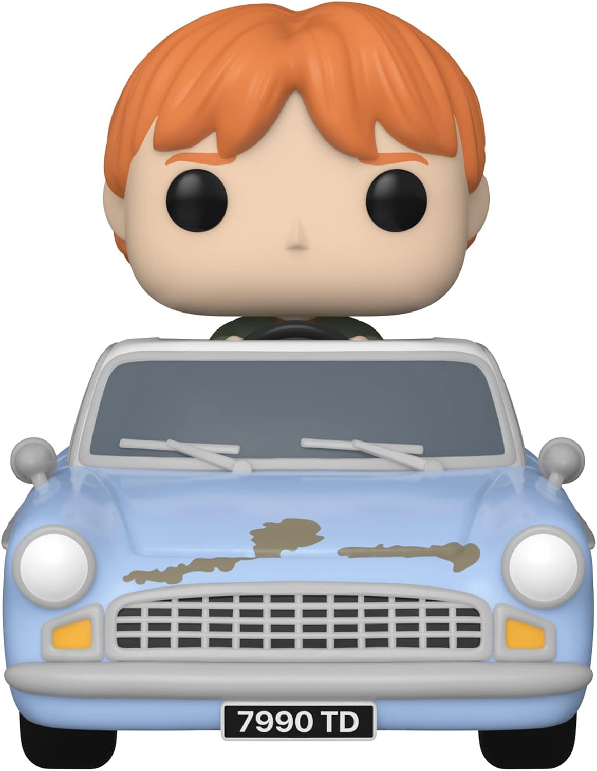 Funko Pop! Harry Potter - Ron with Car Cos 20Th Ride Vinyl Figure, 4.46-Inch Size image number 1