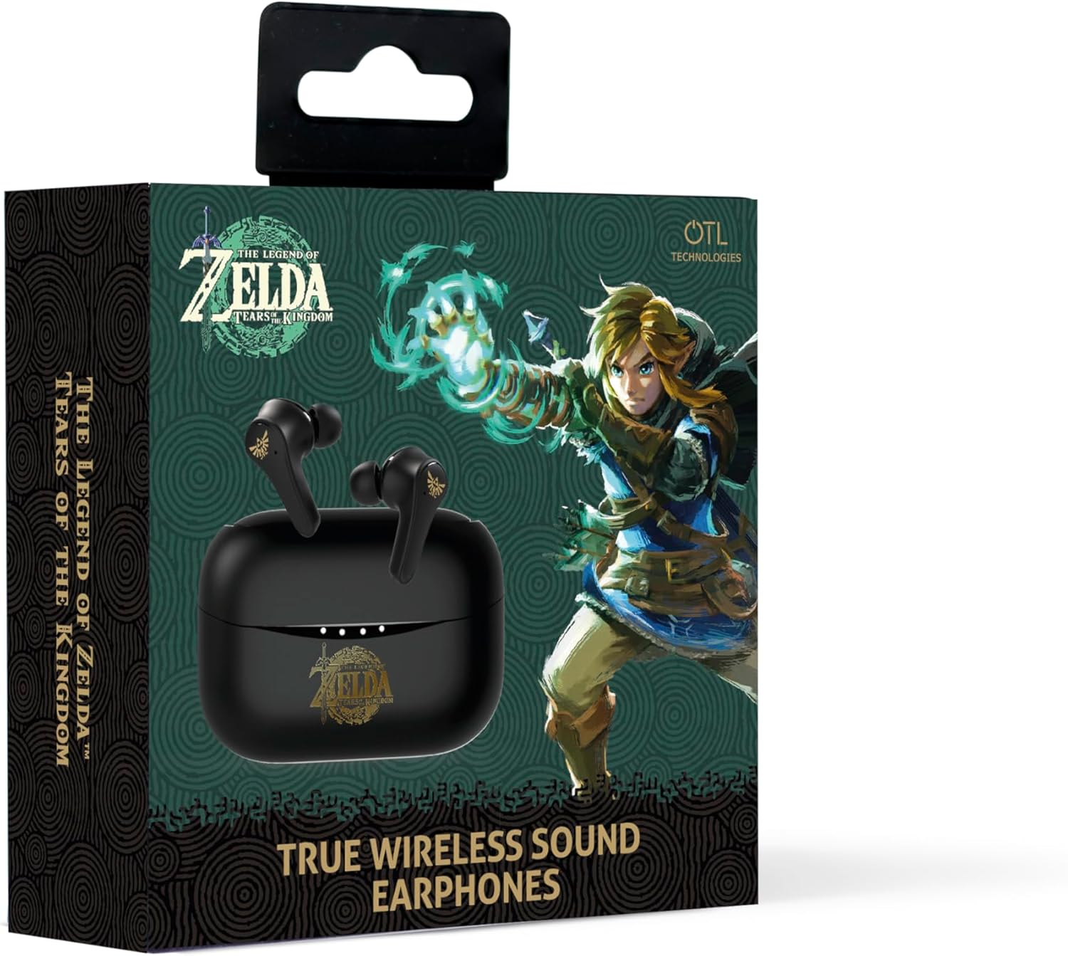 OTL -TWS the Legend of Zelda: Tears of the Kingdom (Black) /Lights and Sound image number 2