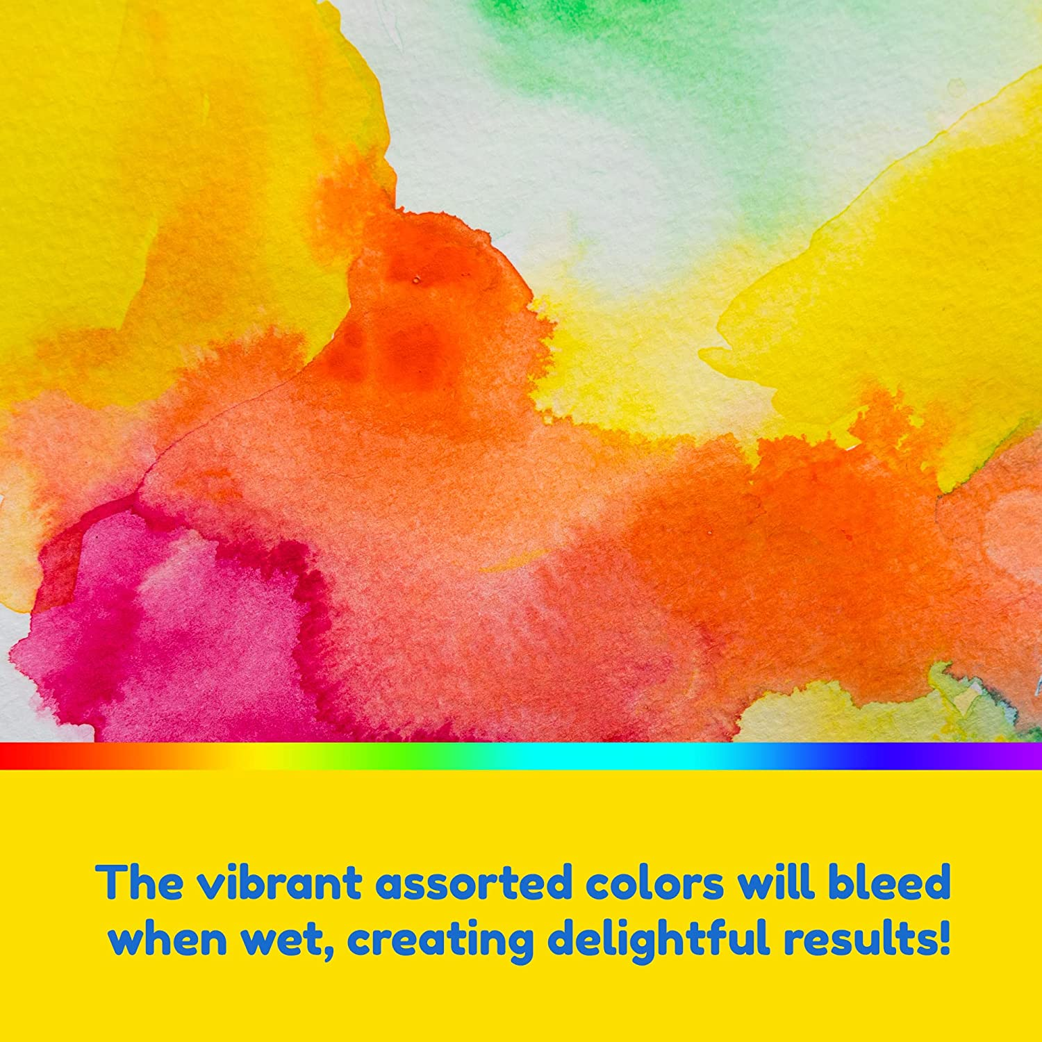 Hygloss Products Bleeding Tissue Paper Squares 2-Inch, 20 Assorted Colors for Arts & Crafts, DIY Projects, Scrapbooking, Greeting Cards, 480 Squares image number 5