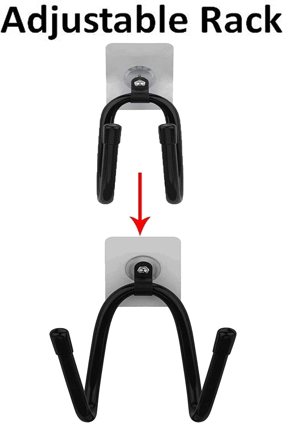 3 Pack Universal Self-Adhesive Game Controller Wall Mount Storage Organizer Stand Holder Hanger for Xbox One PS4 Switch Pro Controller,Headphone,Cables,Etc - No Drilling, Stick On image number 2