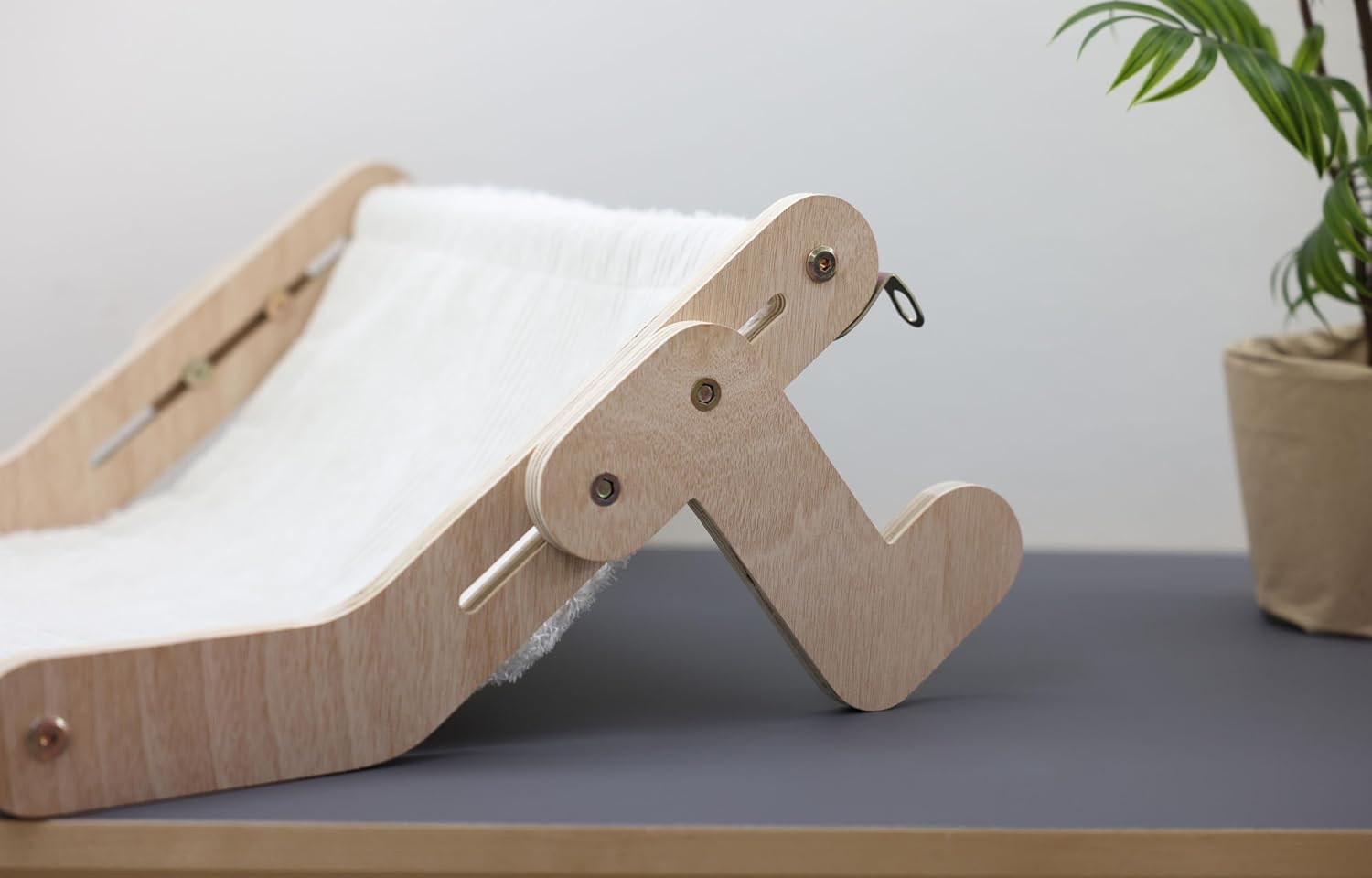 Kerbl Pet Nap Cat Hammock 42.5 X 47 Cm White image number 3