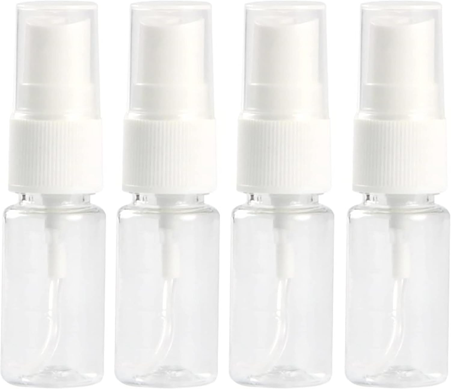 IRYNA 4Pcs 10 Ml Spray Bottles, Mini Travel Bottles Refillable Perfume Atomiser Bottle Glass Mist Empty Bottle for Travel image number 2