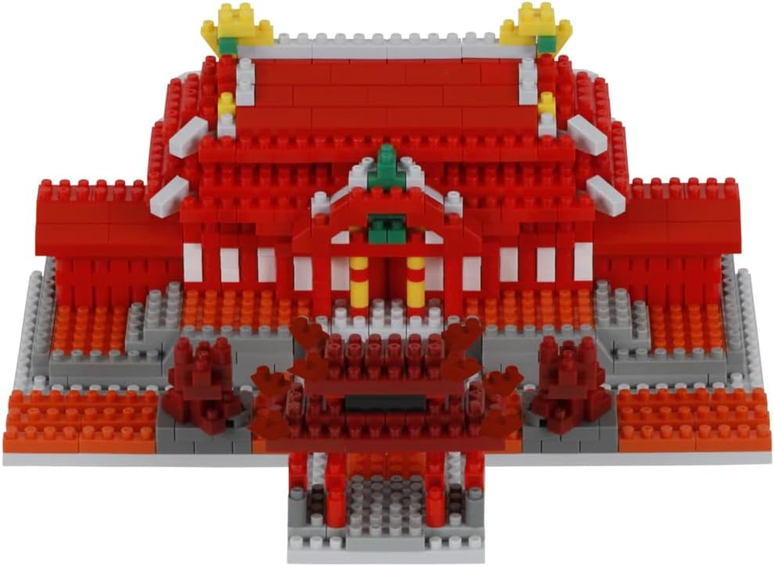 Kawada NBM-030 Nanoblock Shuri Castle image number 3