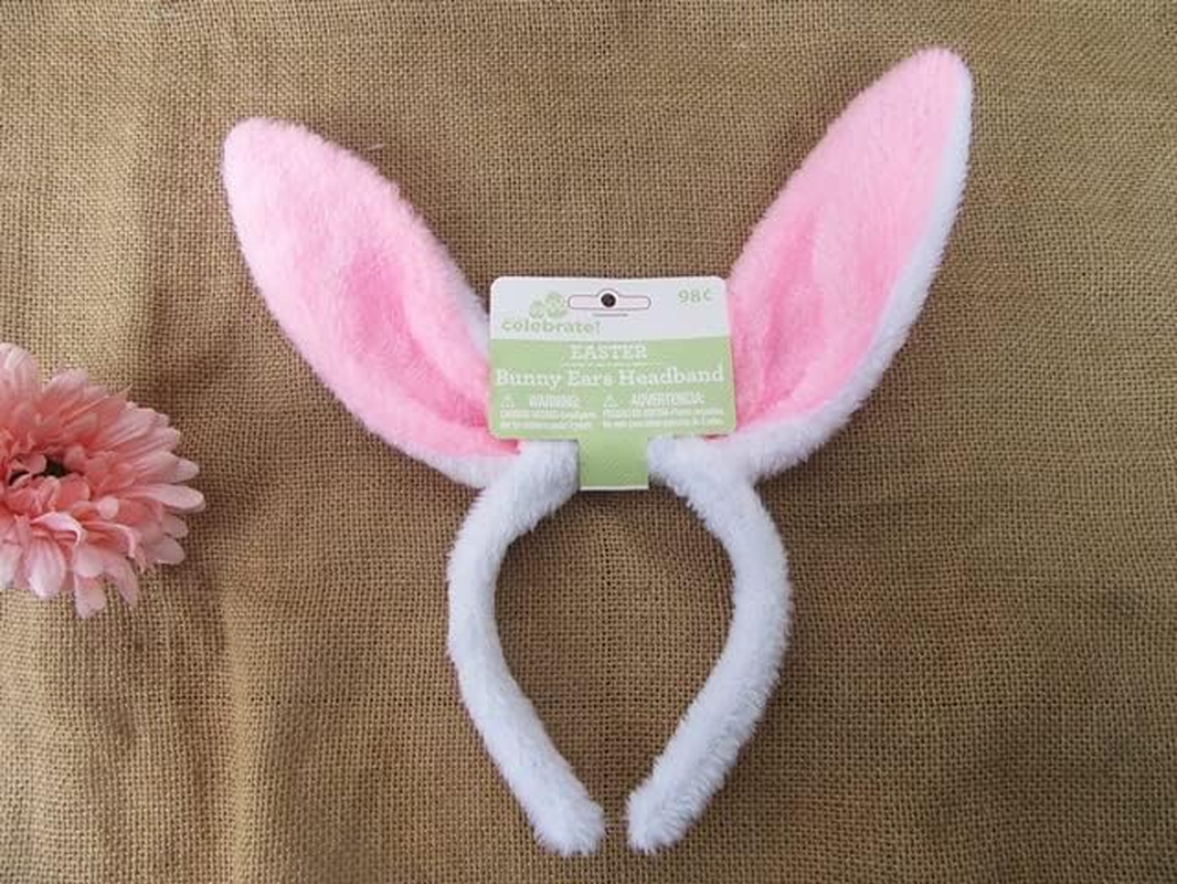 4Pcs Rabbit Ear Headband Easter Party Hair Band Hair Accessories image number 2