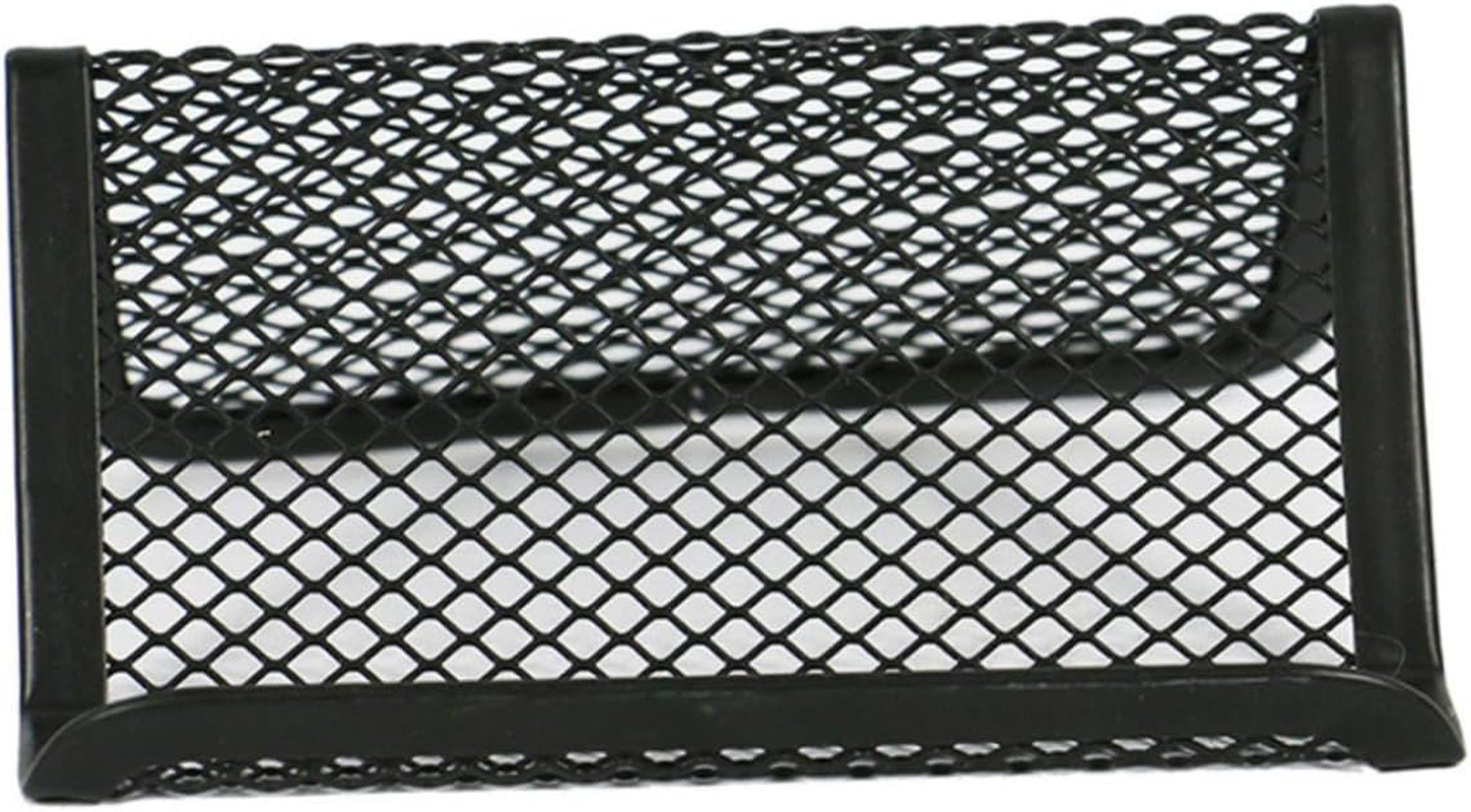 Ciieeo 4Pcs Portable Display Stand Metal Mesh Office Shelf Desk Storage for Accessories for Business Cards Holder and Pen Holder Desk in Home Office image number 6