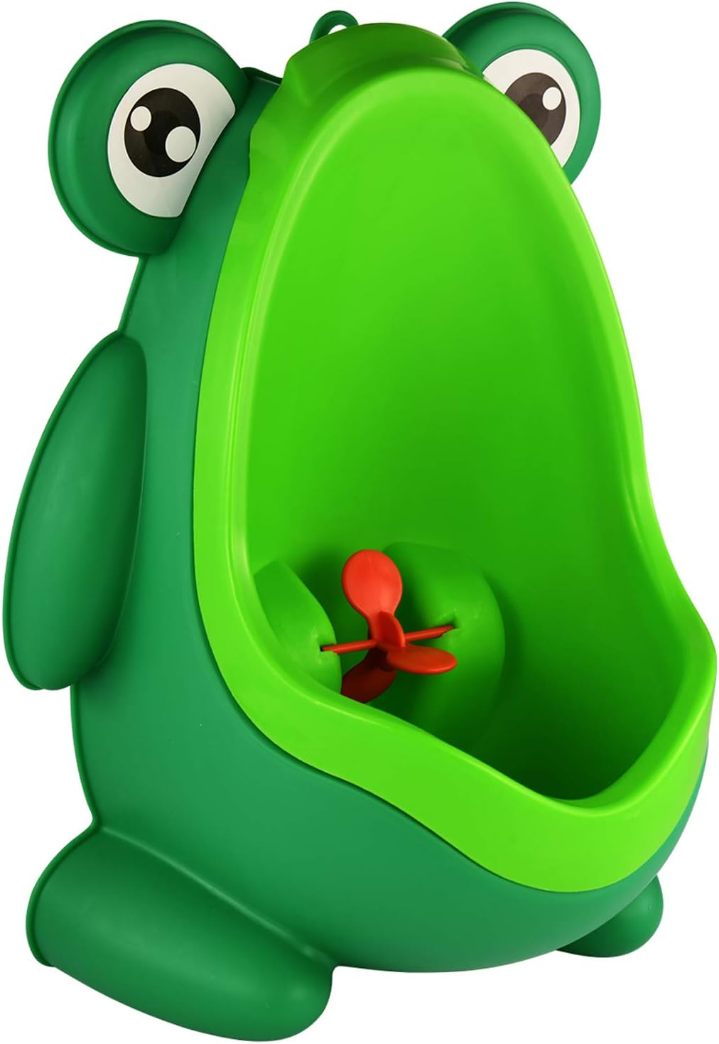 Foryee Cute Frog Potty Training Urinal for Boys with Funny Aiming Target - Green