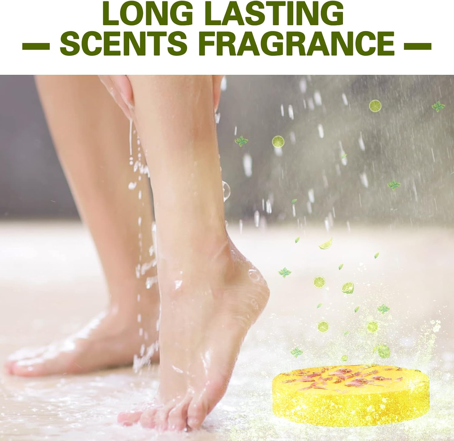 EDIMENS 6Pcs Shower Steamers Aromatherapy, Stress Relief Shower Bombs Gift, Mothers Day Gift, Self Care & Relaxation for Mom，Christmas, Birthday, Valentines Day Gifts for Women