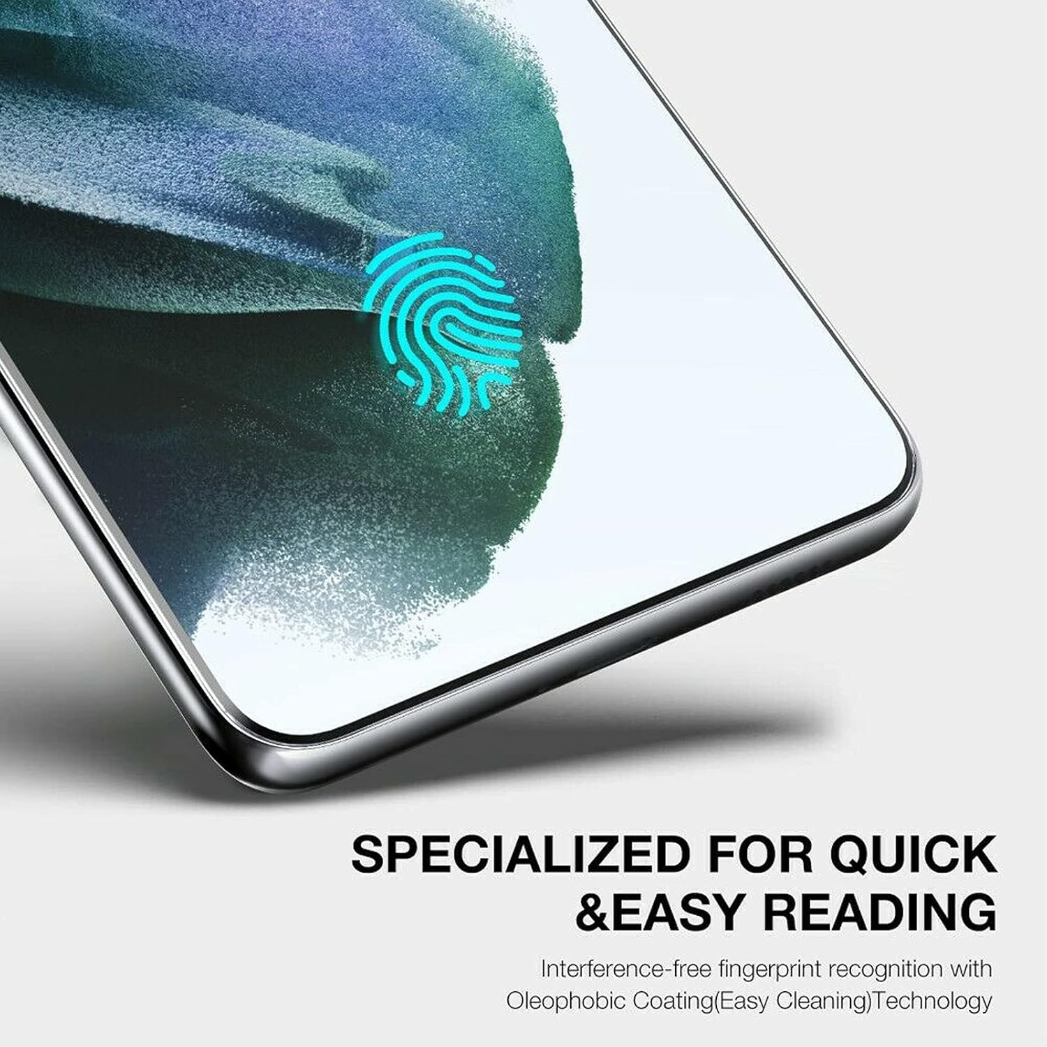 Soft Anti-Scratch PET Film Screen Protector Guard for Samsung Galaxy S21 Front image number 3