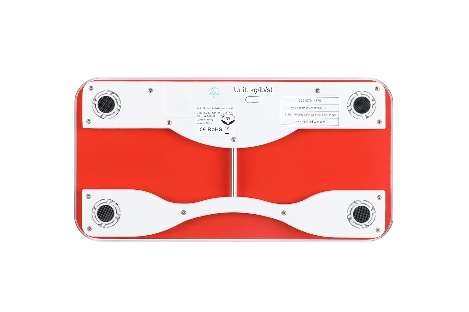 Newlineny 700 Series Digital Scales/Travel Scales (No Case) (Red) - Green image number 2