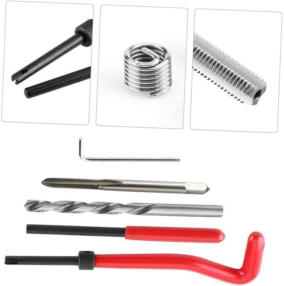 20Pcs Metric Thread Insert Kit M3 M4 M7 M9 M11 Car Pro Coil Tool M11*1.5 - M4X0.7 image number 3