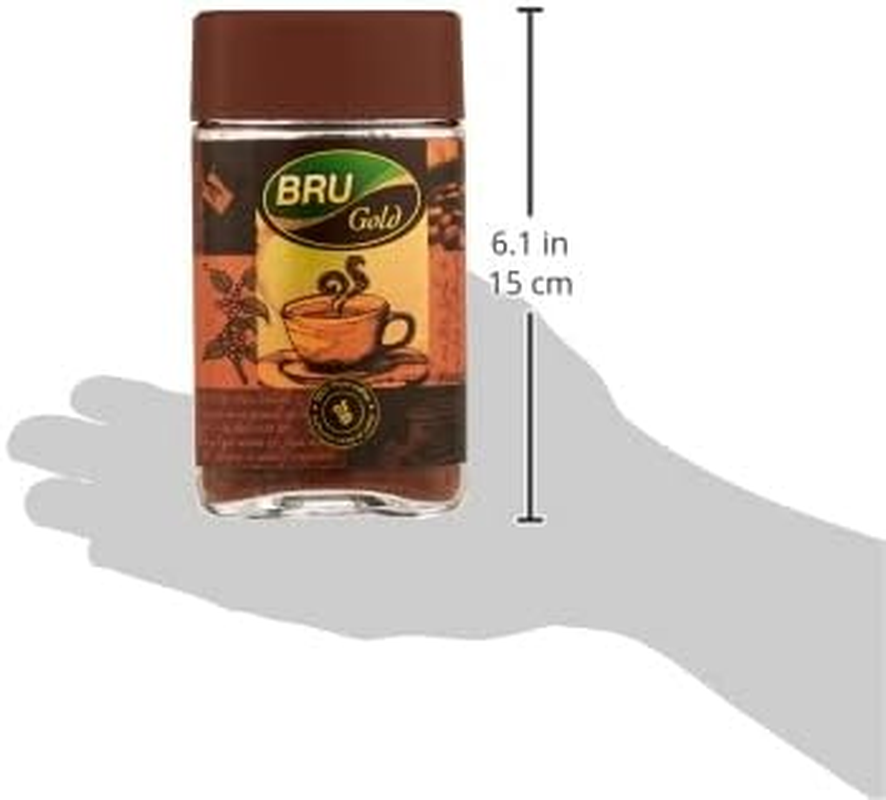 Bru Gold Instant Coffee in Glass Jar, 100 G image number 1