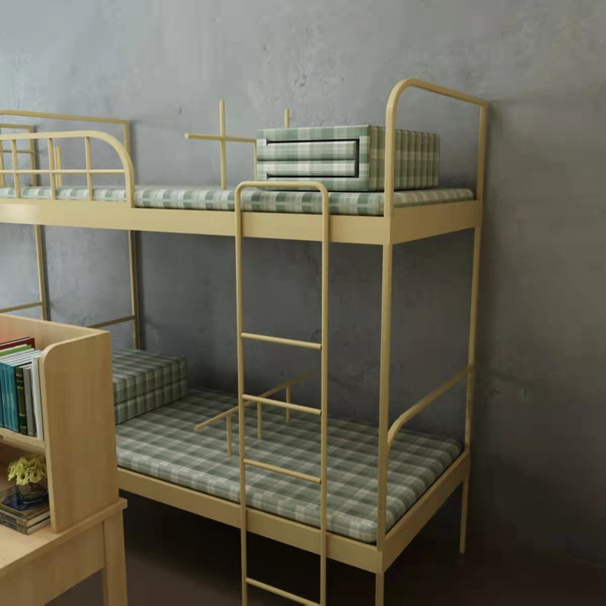 16"&times;118" Dark Grey Black Concrete Wallpaper Peel and Stick 3D Matte Textured Thick Concrete Cement Contact Paper Vinyl Wrap Removable DIY Tile Wall Sticker for Walls Countertop Cabinet Kitchen Island image number 1