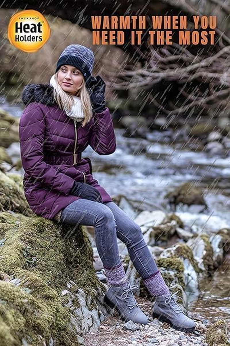 Heat Holders Winter Warm Thermal Boden Chunky Neck Warmer Womens One Size Light Grey image number 3