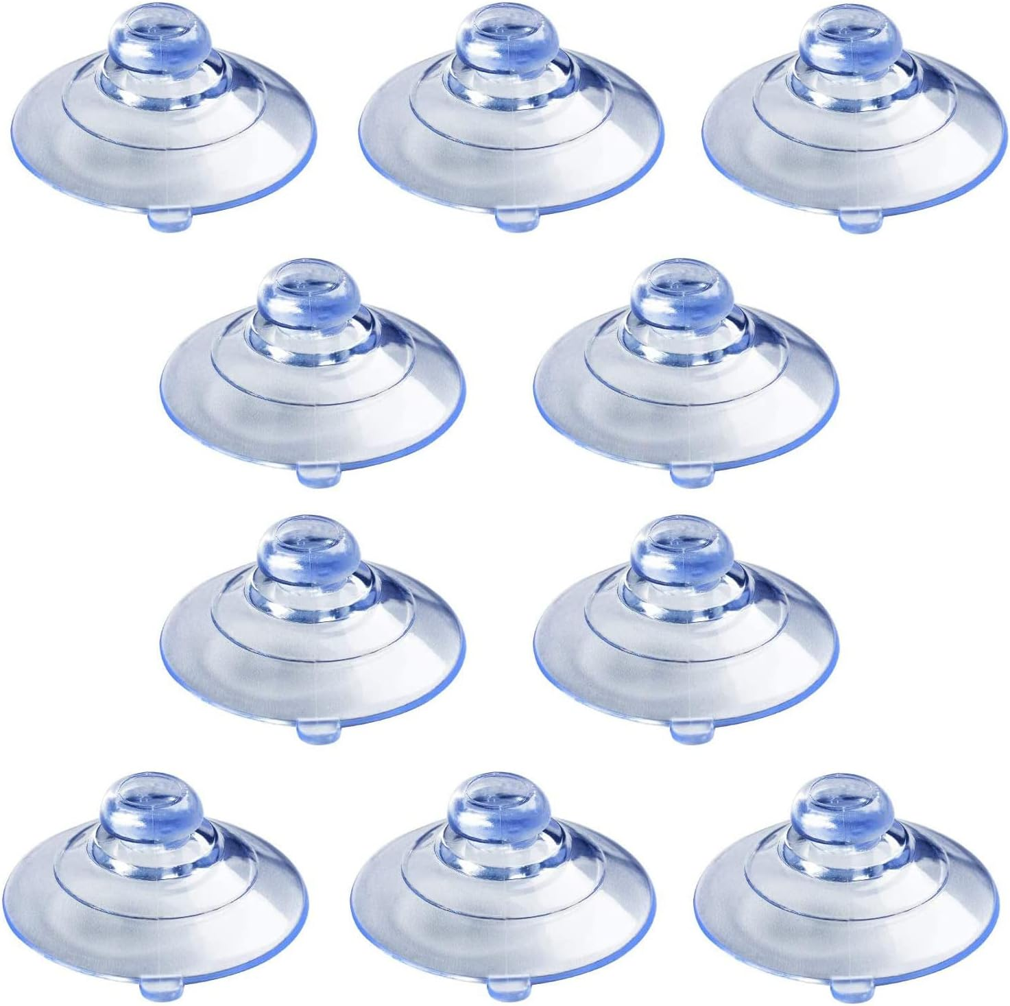 10 Pcs EZ Pass Holder Suction Cup, Radar Detectors Suction Cups, Compatible with Autoboxclub Mount Clear Cobra Escort and Beltronics Radar Detector Mount