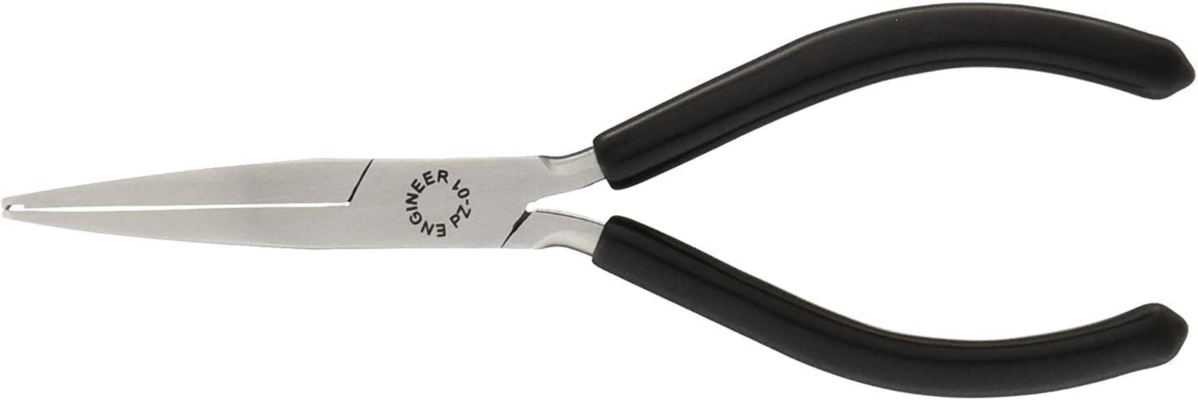 E-Ring Pliers with a Unique Groove on the Jaws for Fastening and Removing E-Clip, Retaining Ring, Circlip. ENGINEER PZ-01 image number 3