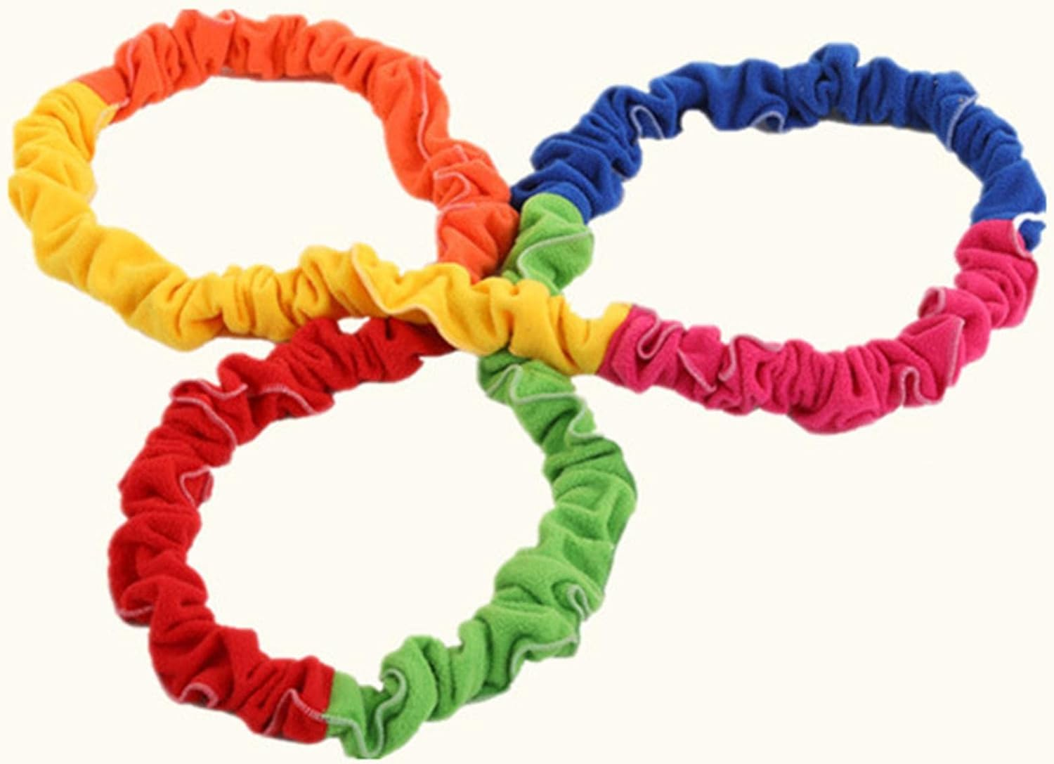 Vaveren Elastic Cooperative Stretchy Band Resistance Band Sensory Integration Training Toy Soft Multi Sizes for Outdoor Activities Kindergarten Kids, 3M image number 5