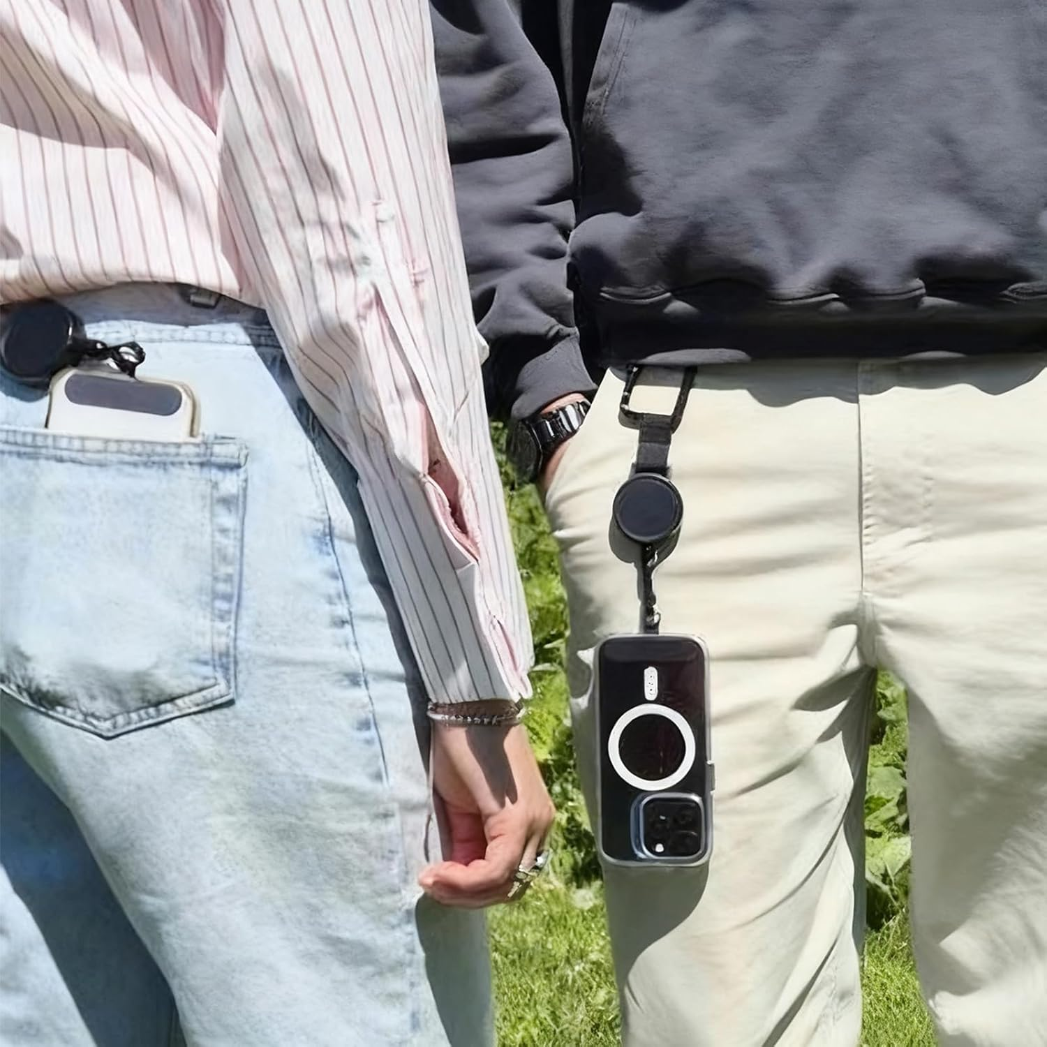 Xolixorium Phone Wrist Strap，Anti Theft Phone Strap、Adjustable Universal Premium Mobile Phone Lanyard with Keychain Attachment Security Tether for Phone Protection image number 1