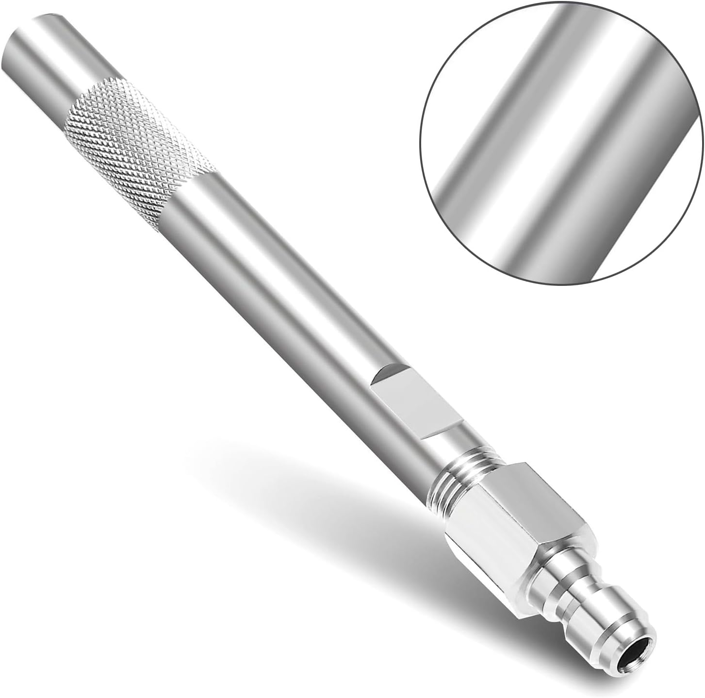 Pressure Washer Long Range Chemical Nozzle for Ladder Saver, Long Range Soap Tip M5 Twist Nozzle for 3-7 GPM, 1000 to 6000Psi, 1/4In Quick Connect image number 5